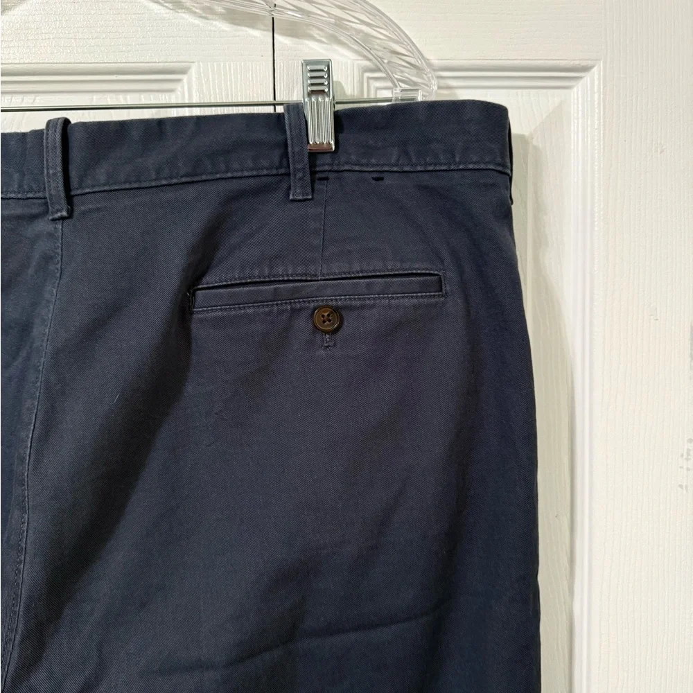 J Crew Men’s Flex Straight Leg Blue Chino Pants size 38 x 32